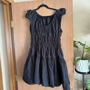 Elegant Black Sleeveless Dress